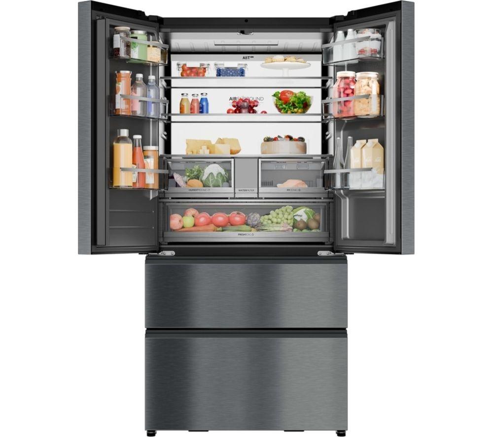 HAIER Series 9 HFW99F19ESSB American-Style Smart Fridge Freezer - Iconic Black image number 2 of 21