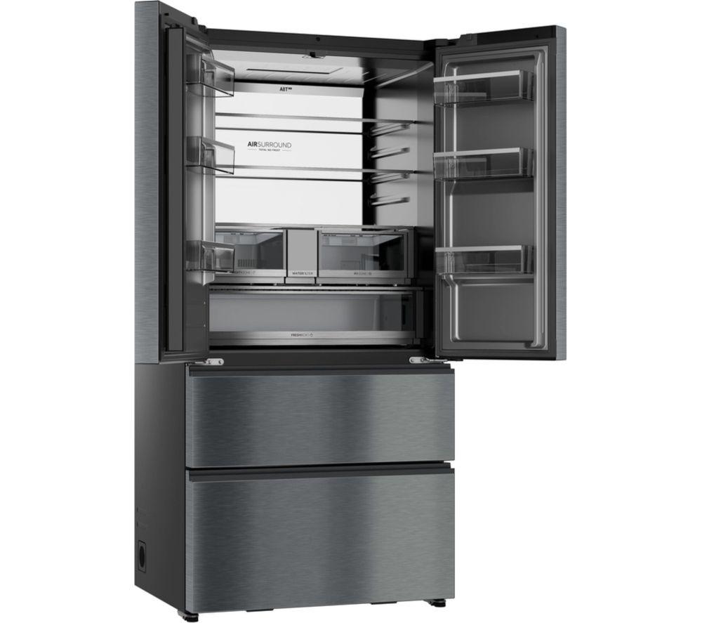 HAIER Series 9 HFW99F19ESSB American-Style Smart Fridge Freezer - Iconic Black image number 3 of 21