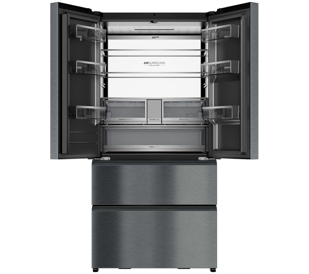 HAIER Series 9 HFW99F19ESSB American-Style Smart Fridge Freezer - Iconic Black image number 6 of 21