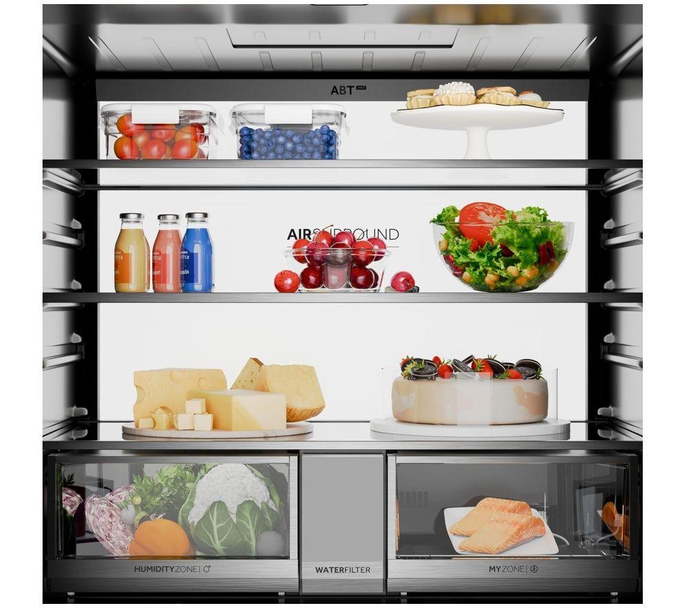 HAIER Series 9 HFW99F19ESSB American-Style Smart Fridge Freezer - Iconic Black image number 15 of 21