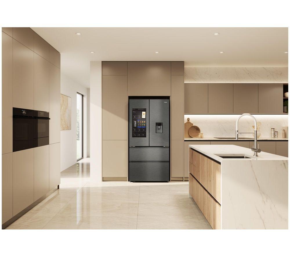 HAIER Series 9 HFW99F19ESSB American-Style Smart Fridge Freezer - Iconic Black image number 18 of 21