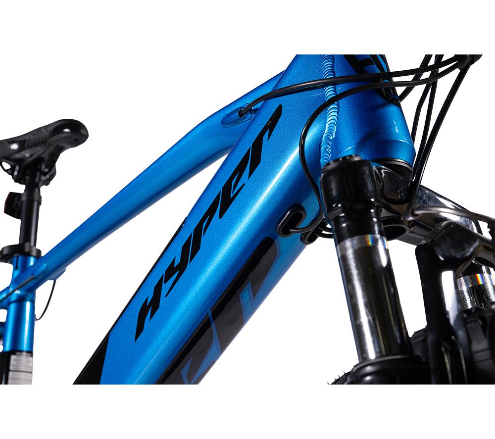 HYPER BICYCLES 26 MTB Electric Bike - Blue image number 5 of 7