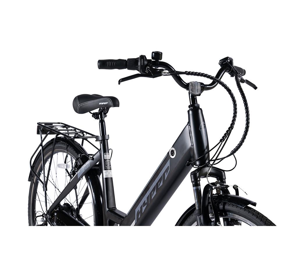 HYPER BICYCLES 700C Electric Bike - Black image number 7 of 9