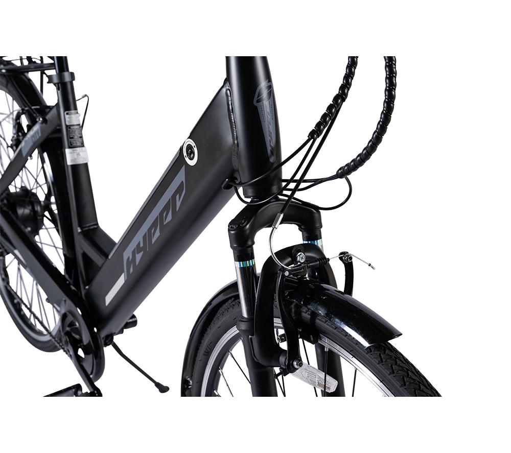 HYPER BICYCLES 700C Electric Bike - Black image number 8 of 9