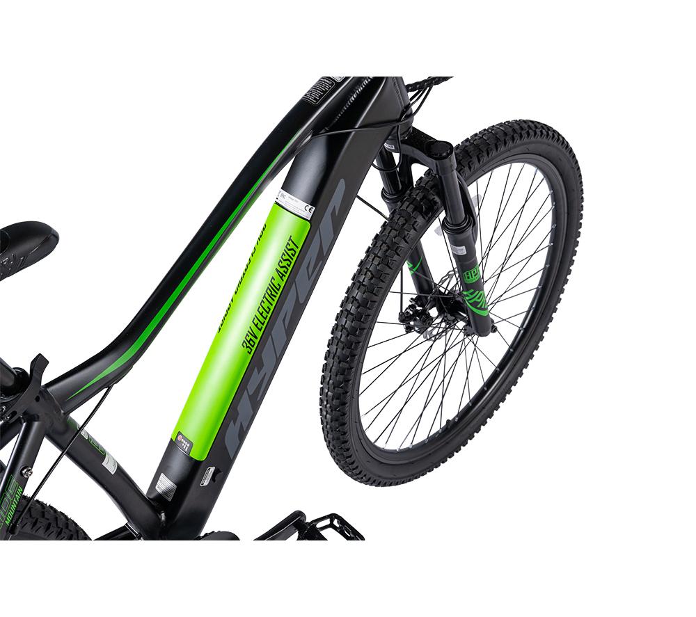 HYPER BICYCLES 29 MTB Electric Bike - Black image number 8 of 11