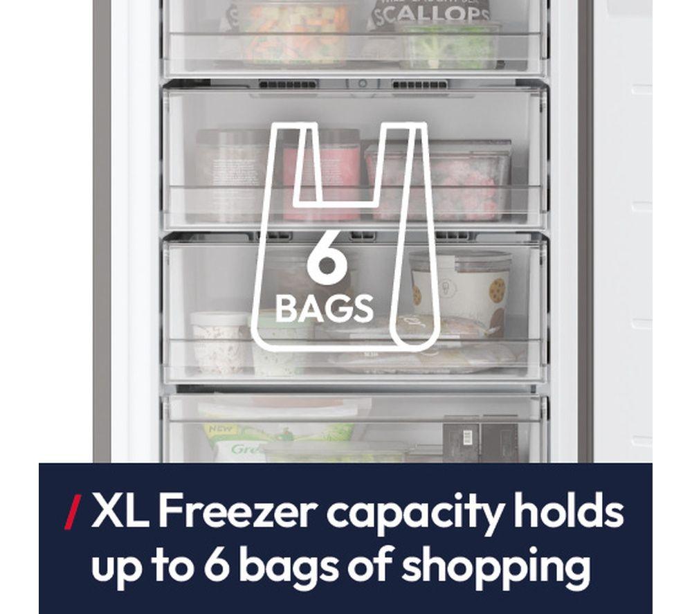 HOOVER HONCQ3T518EWWK 50/50 Fridge Freezer - White image number 15 of 22