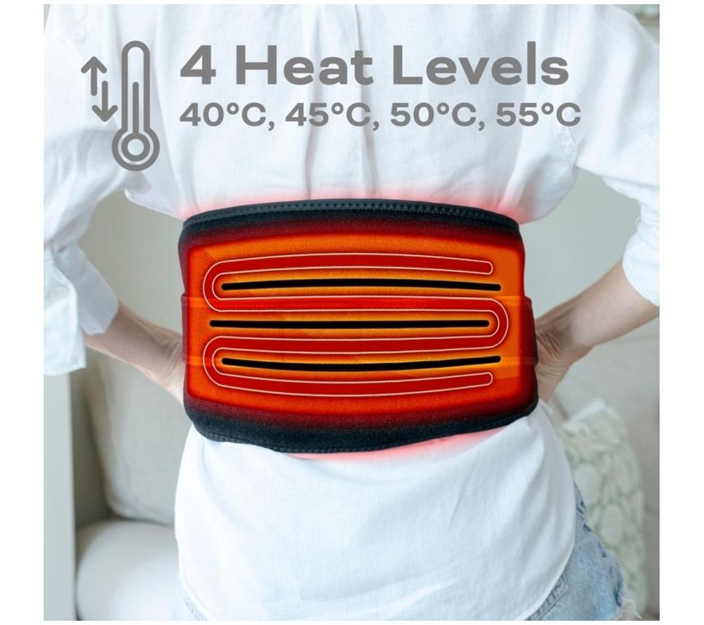 REVIBER Infrared Heat Therapy Back Belt - Black image number 4 of 4