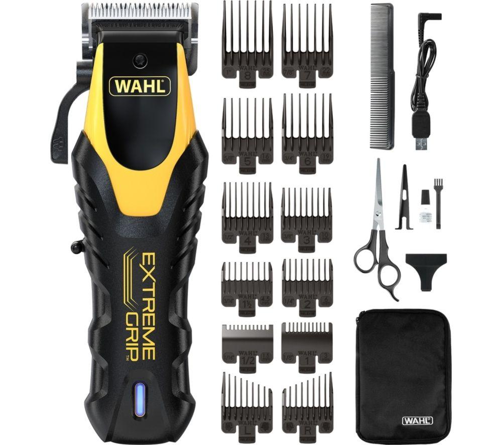 WAHL Extreme Grip Cordless Clipper - Black