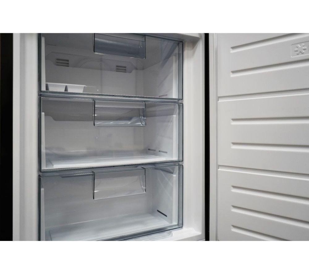 MONTPELLIE Retro MAB190K 60/40 Fridge Freezer - Black image number 2 of 5