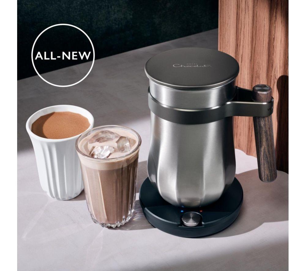 HOTEL CHOCOLAT All-New Velvetiser Drinking Chocolate Machine - Pewter image number 4 of 6