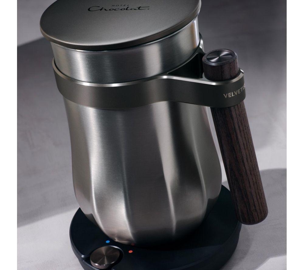 HOTEL CHOCOLAT All-New Velvetiser Drinking Chocolate Machine - Pewter image number 5 of 6