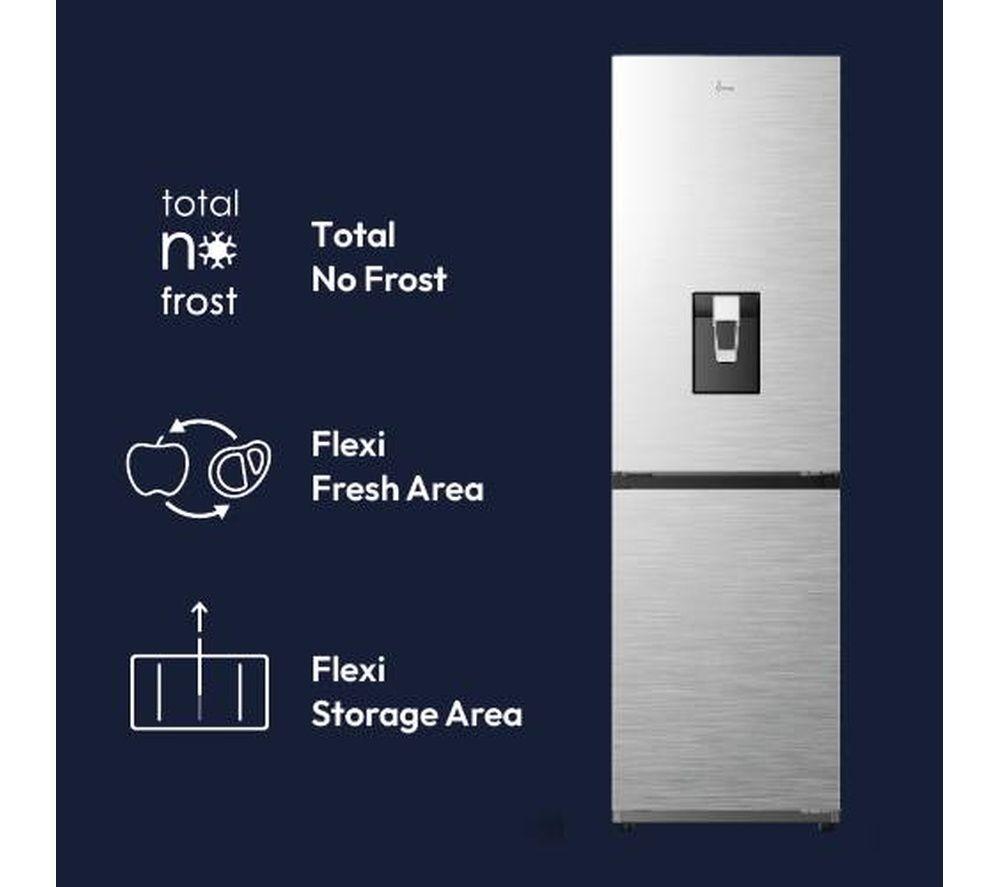 HOOVER HONCQ3T518EWXK 50/50 Fridge Freezer - Inox image number 17 of 22