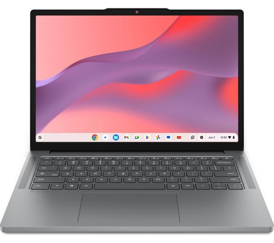 LENOVO 14M8911 14" Chromebook - MediaTek Kompanio 540, 64 GB UFS, Grey