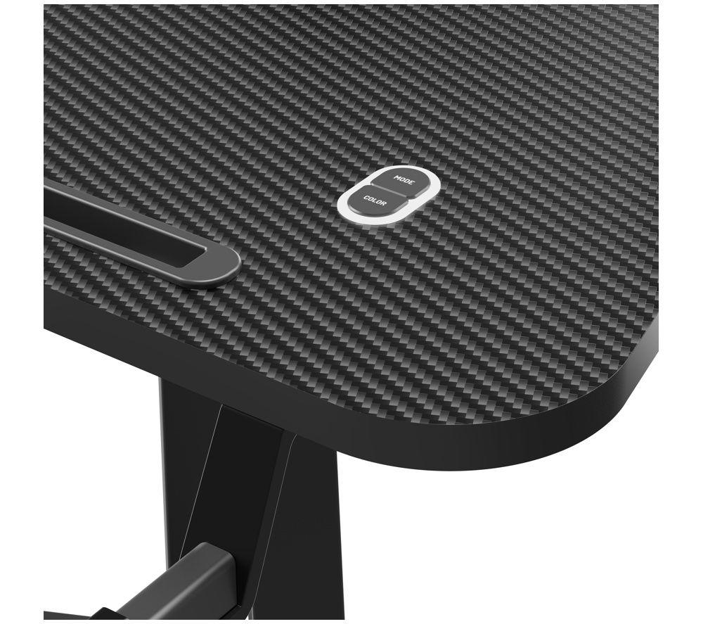 ADX ADXWINGDSK27 RGB Gaming Desk - Black image number 7 of 9