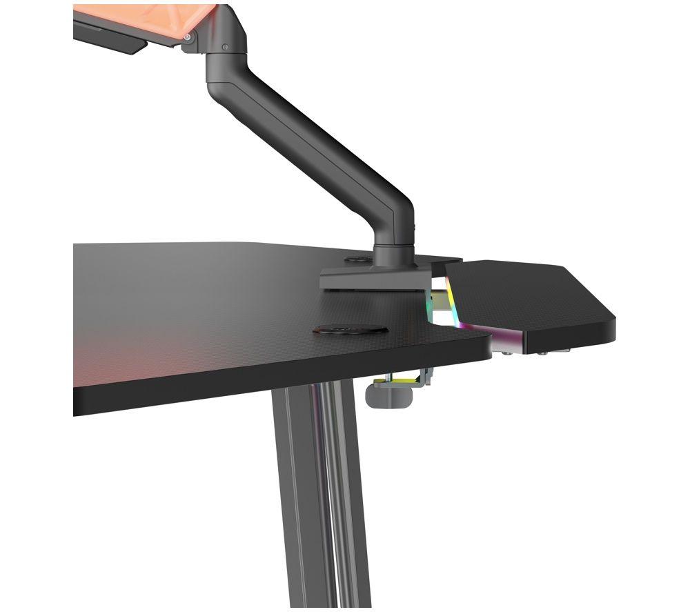 ADX ADXWINGDSK27 RGB Gaming Desk - Black image number 8 of 9