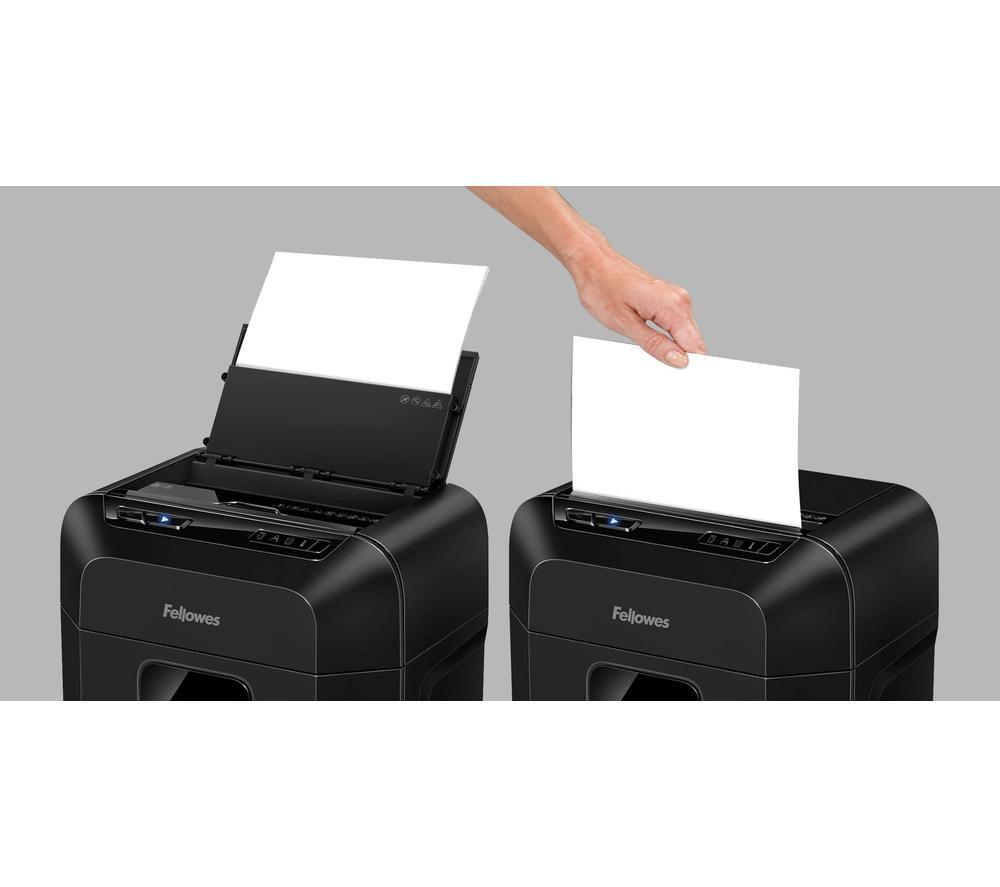 FELLOWES AutoMax 80M Mini Cut Paper Shredder image number 2 of 13