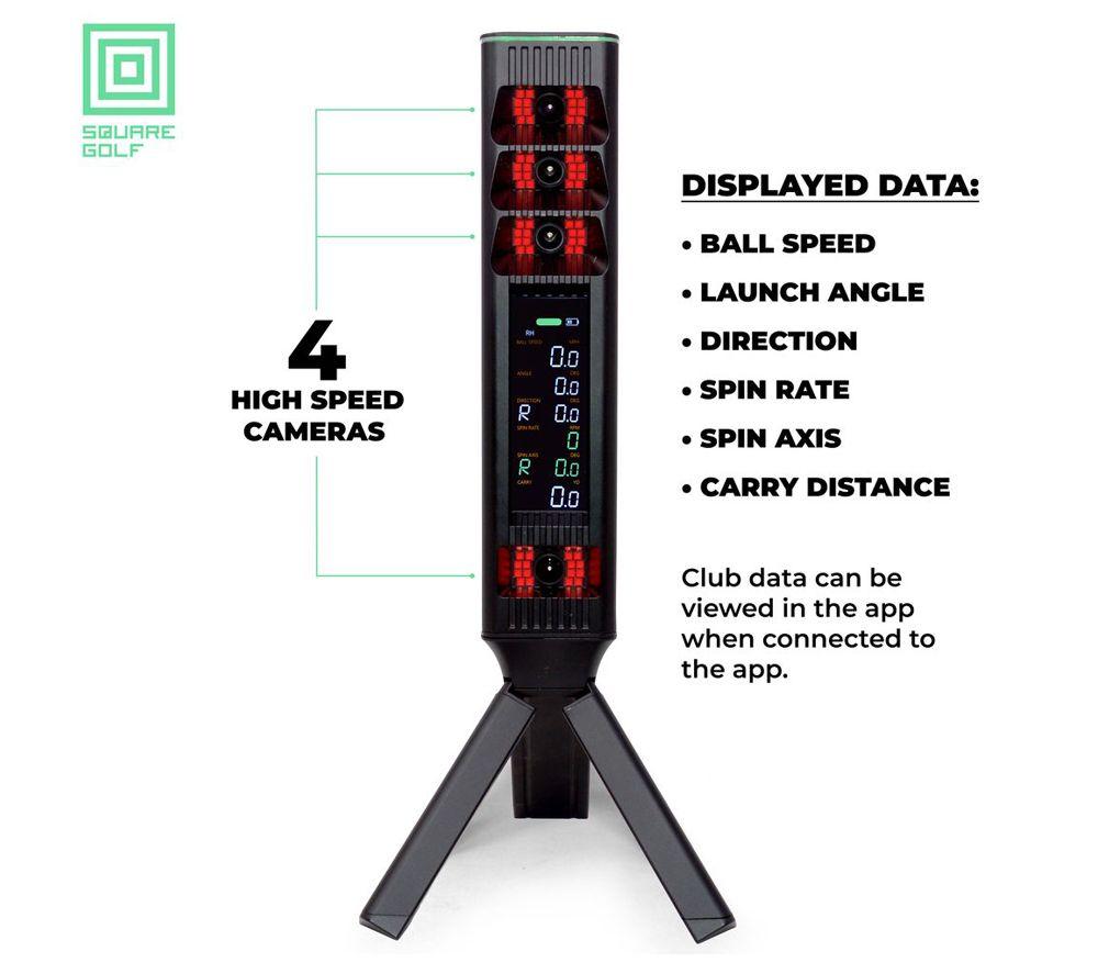 SQUARE GOLF Indoor & Outdoor Golf Launch Monitor image number 5 of 10