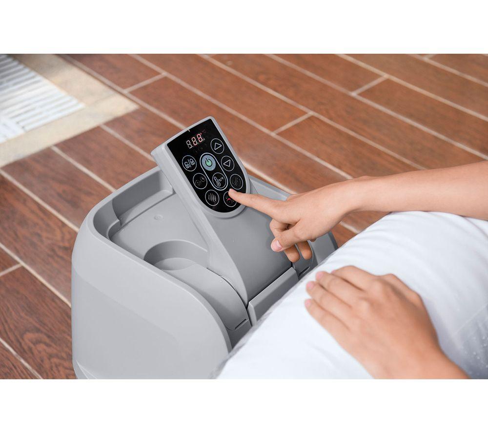 LAY-Z-SPA Fiji AirJet 6 Inflatable Hot Tub - Grey image number 2 of 5