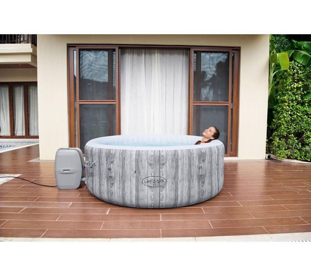 LAY-Z-SPA Fiji AirJet 6 Inflatable Hot Tub - Grey image number 3 of 5