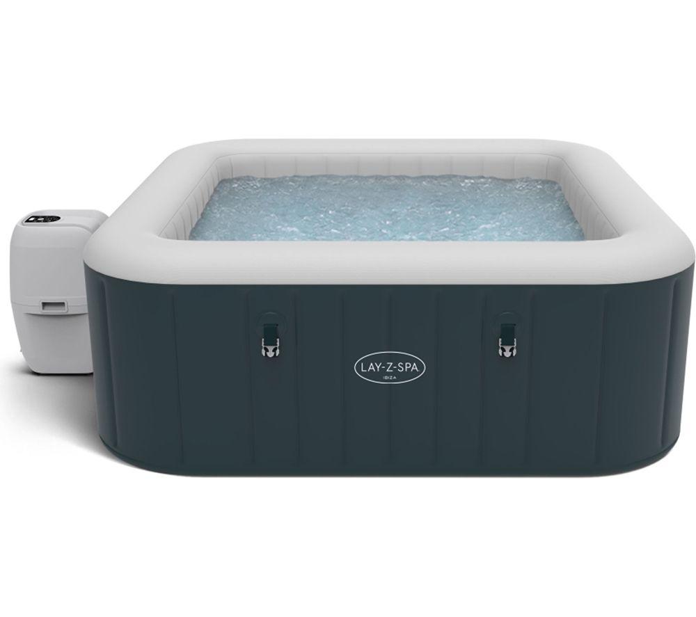 Lay-Z-Spa Ibiza Airjet Inflatable Hot Tub - Blue