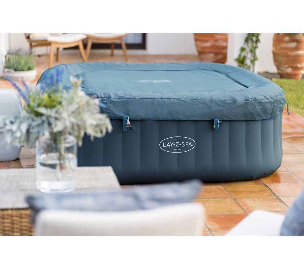 LAY-Z-SPA Ibiza AirJet Inflatable Hot Tub - Blue image number 5 of 7
