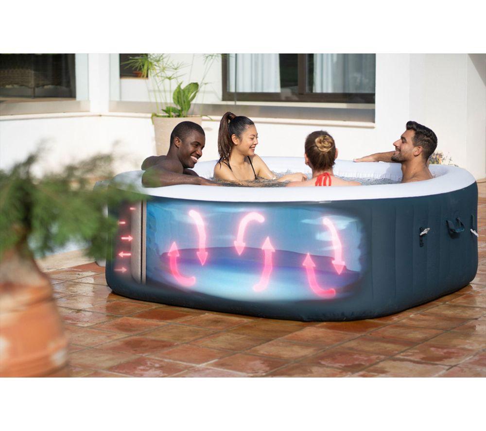 LAY-Z-SPA Ibiza AirJet Inflatable Hot Tub - Blue image number 7 of 7