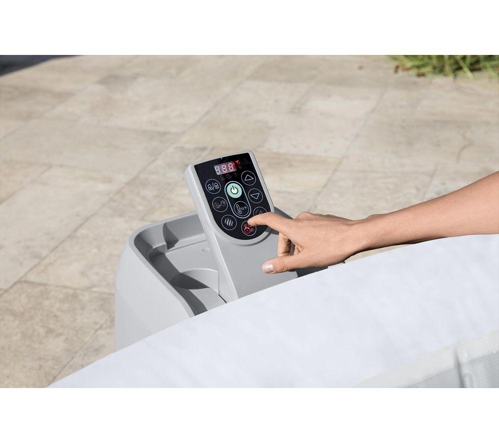 LAY-Z-SPA Paris AirJet Inflatable Hot Tub - Grey image number 2 of 7