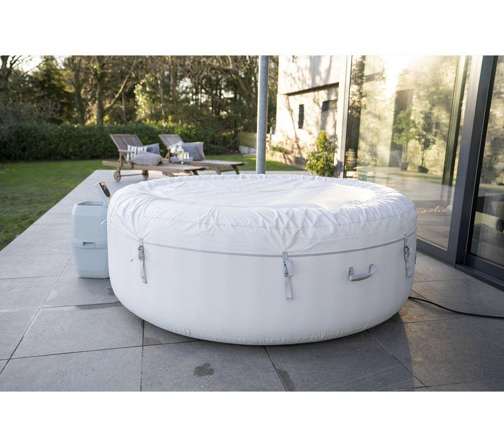 LAY-Z-SPA Paris AirJet Inflatable Hot Tub - Grey image number 6 of 7