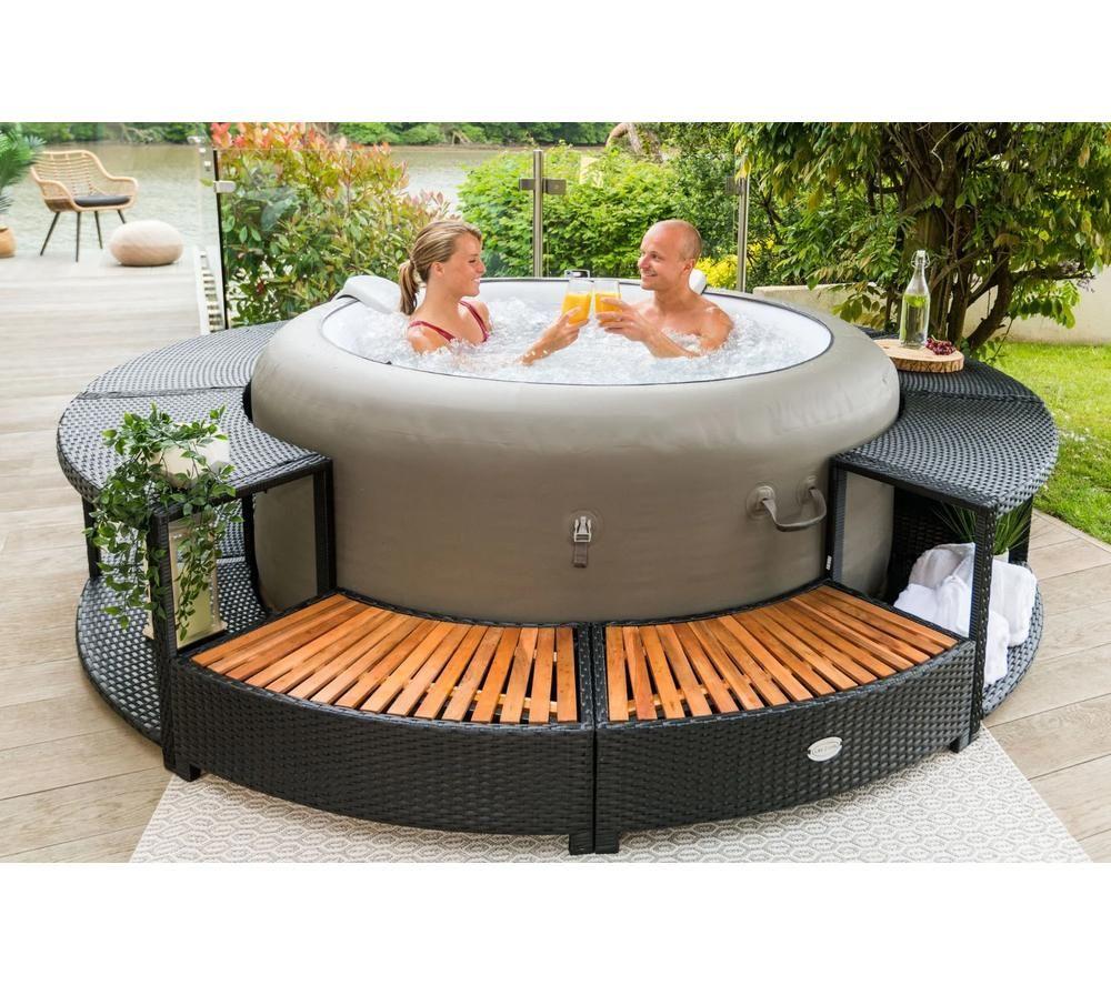 LAY-Z-SPA BWA0019 Hot Tub Surround - Black image number 4 of 4