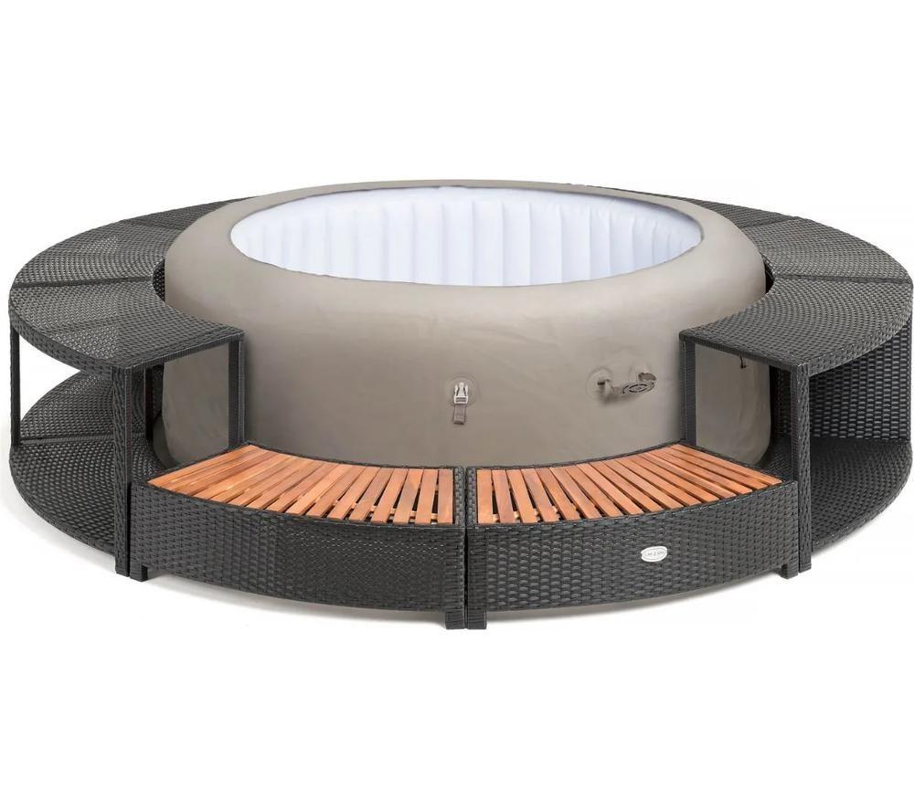 LAY-Z-SPA BWA0014 Hot Tub Surround - Black