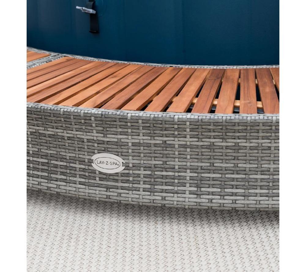 LAY-Z-SPA BWA0018 Hot Tub Surround - Grey image number 3 of 4