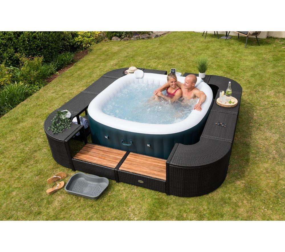 LAY-Z-SPA BWA0020 Hot Tub Surround - Black image number 3 of 4