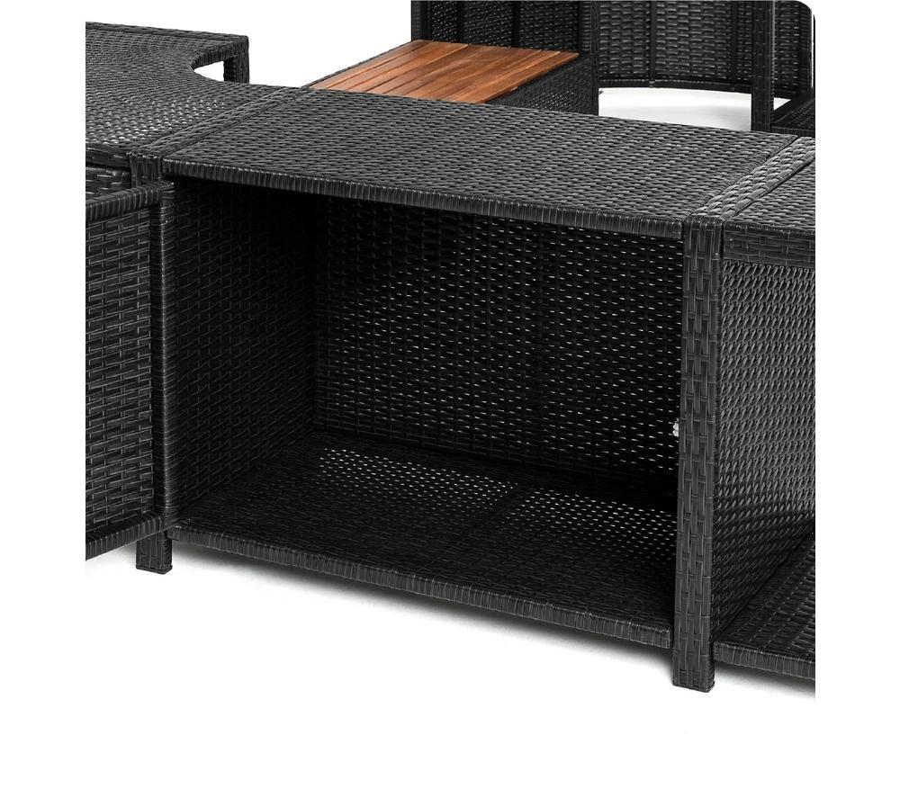 LAY-Z-SPA BWA0020 Hot Tub Surround - Black image number 4 of 4