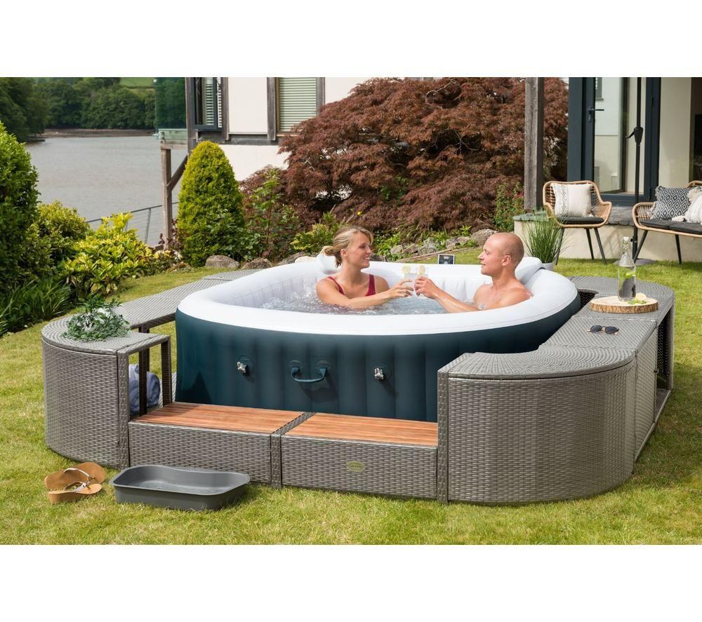 LAY-Z-SPA BWA0021 Hot Tub Surround - Grey image number 2 of 4