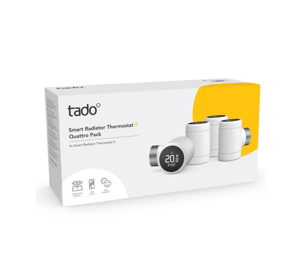 TADO Smart Radiator Thermostat X - White, Pack of 4 image number 7 of 7