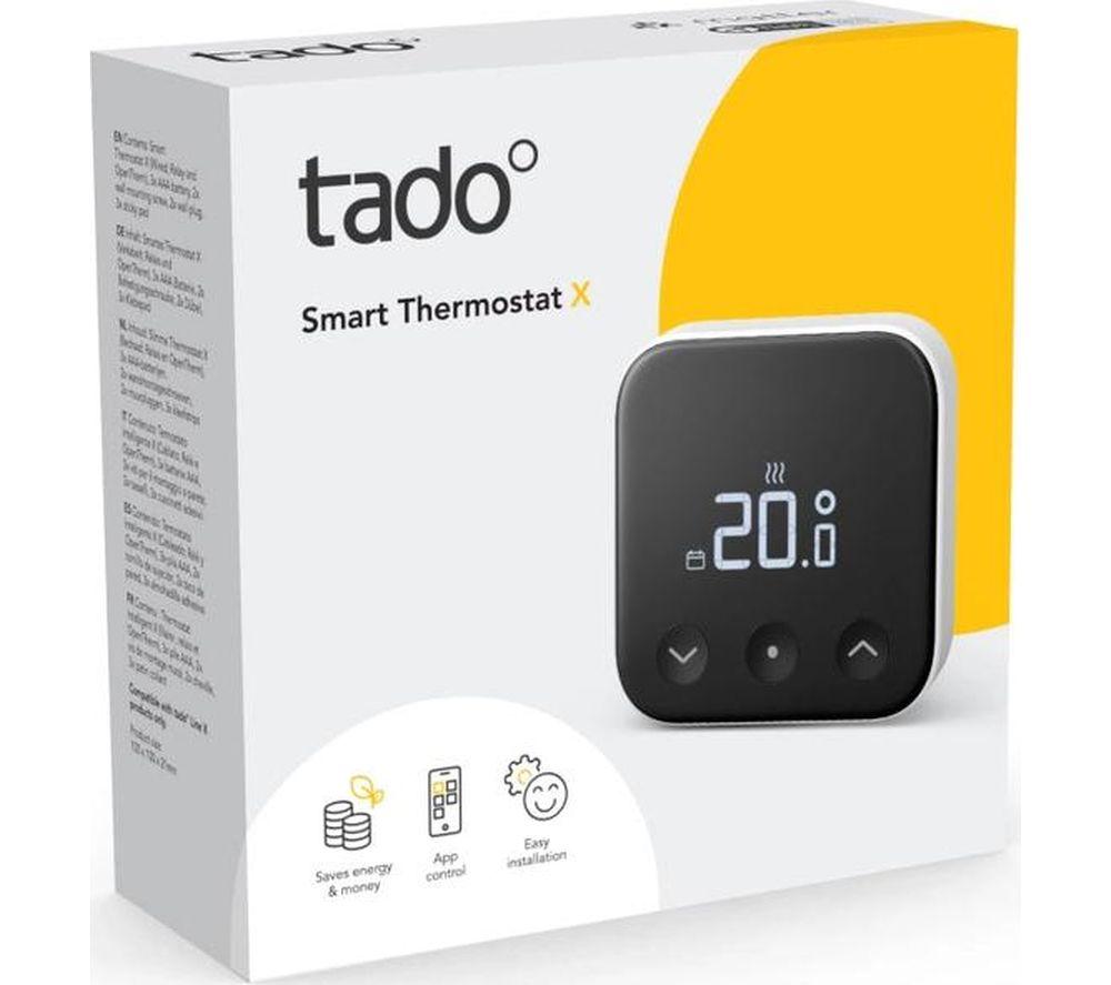 TADO Smart Thermostat X - Black & White image number 3 of 6