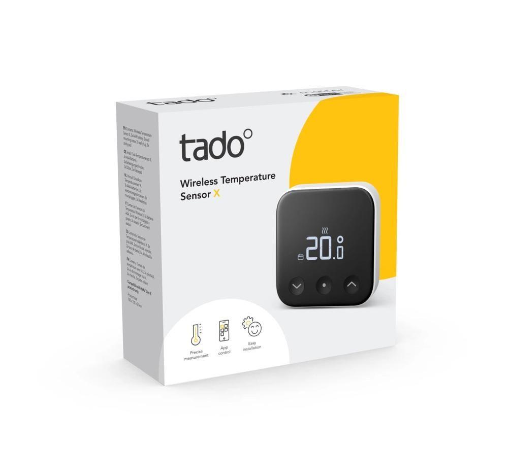 TADO Smart Wireless Temperature Sensor X - Black & White image number 4 of 6