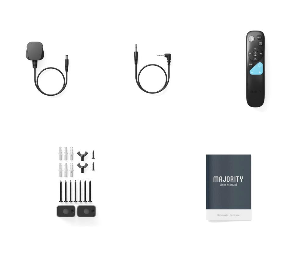 MAJORITY Bowfell Axis Dolby 2.1 Wireless Sound Bar image number 5 of 6