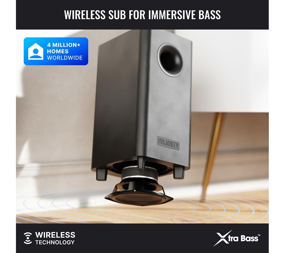 MAJORITY Bowfell HALO 5.1 230W Sound Bar System image number 7 of 9