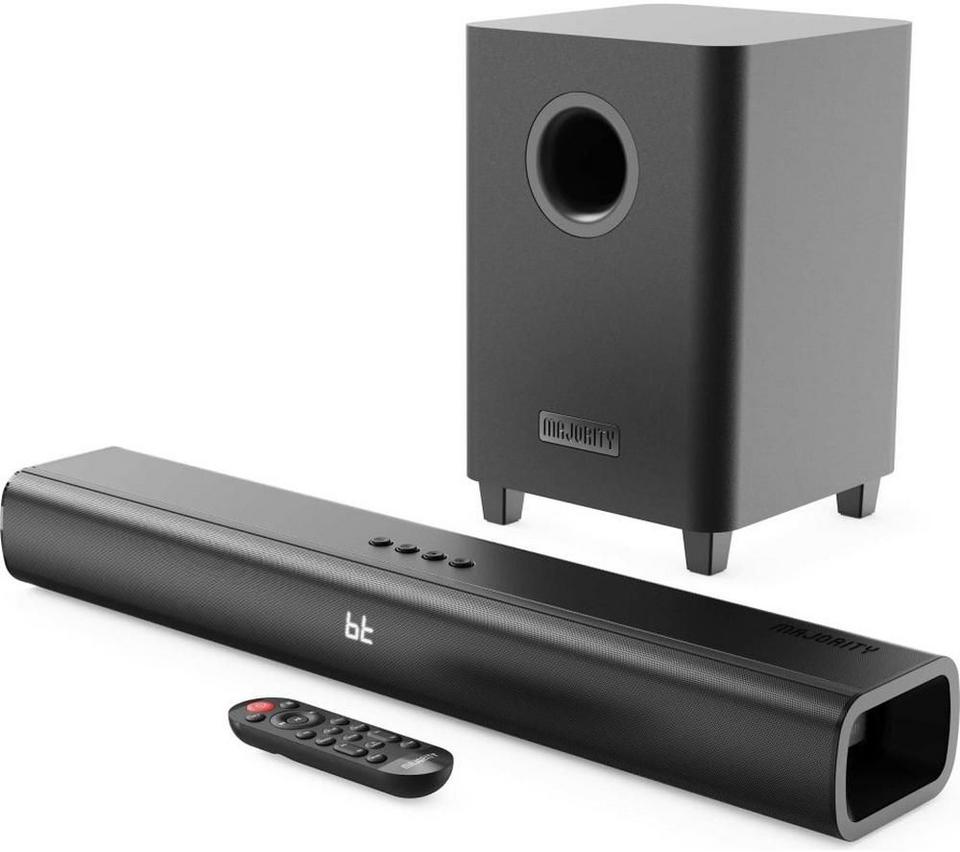 MAJORITY Naga 60 Plus 2.1 Wireless Sound Bar System