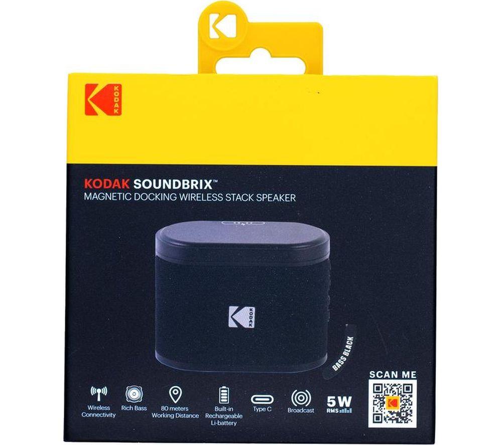 KODAK SoundBrix Portable Bluetooth Speaker - Bass Black image number 4 of 4