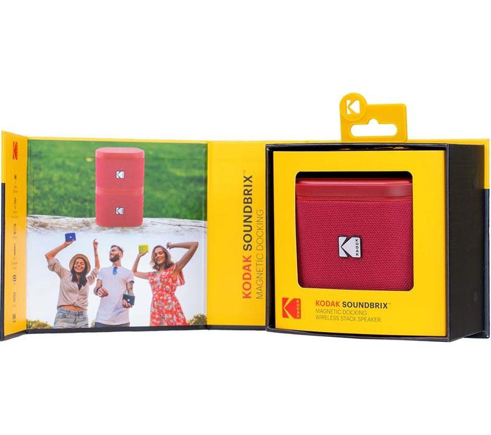 KODAK SoundBrix Portable Bluetooth Speaker - Reverb Red image number 4 of 5