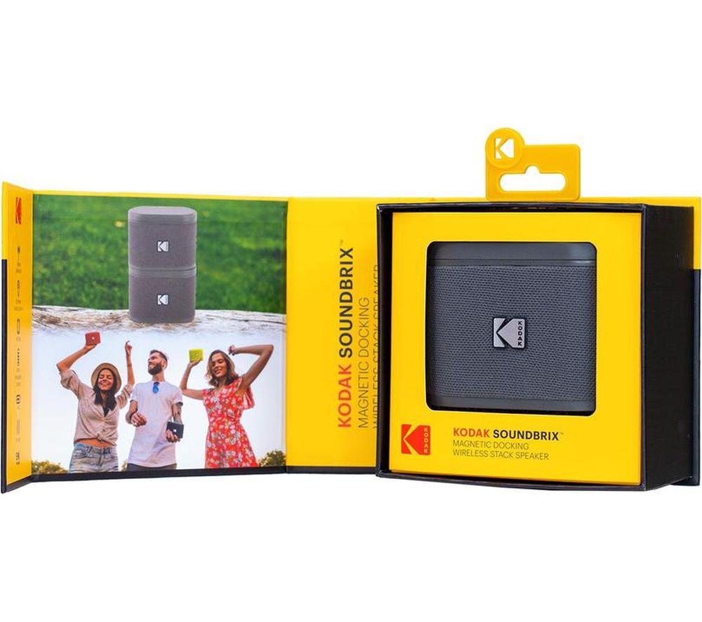 KODAK SoundBrix Portable Bluetooth Speaker - Treble Grey image number 4 of 5