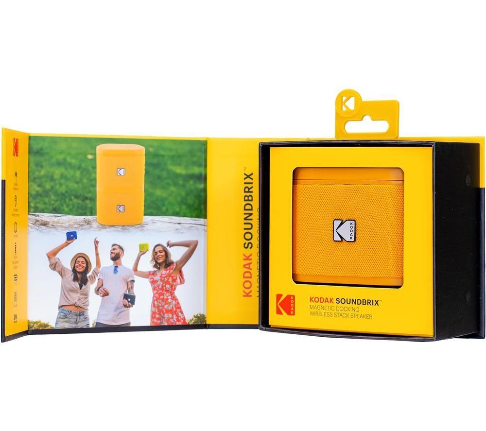 KODAK SoundBrix Portable Bluetooth Speaker - Overload Orange image number 3 of 4