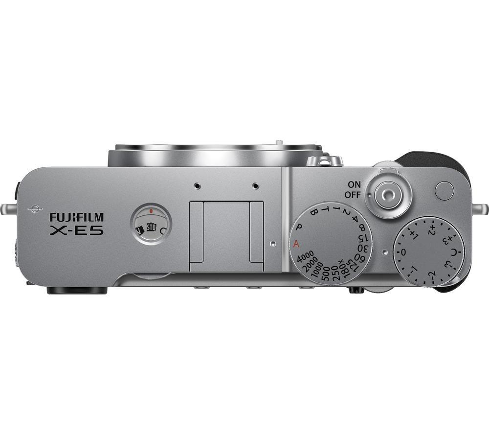FUJIFILM X-E5 Mirrorless Camera - Silver, Body Only image number 6 of 6