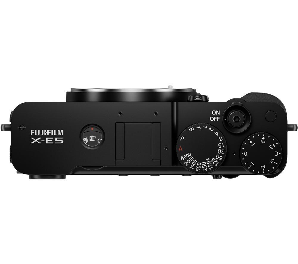 FUJIFILM X-E5 Mirrorless Camera - Black, Body Only image number 6 of 6
