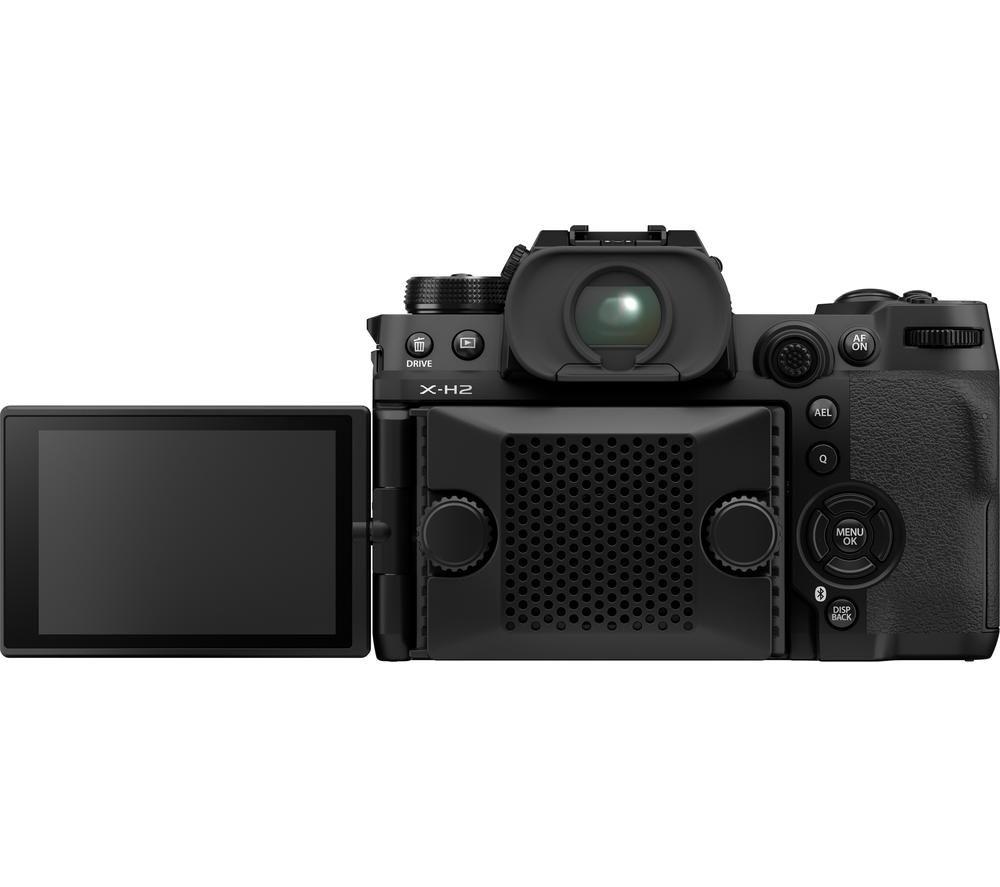 FUJIFILM X-H2 Mirrorless Camera - Black, Body Only image number 3 of 6