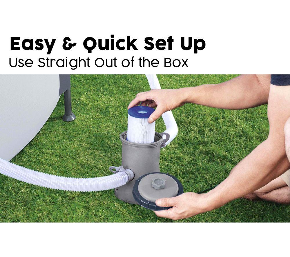 BESTWAY 330Gal Pool Filter Pump image number 3 of 8