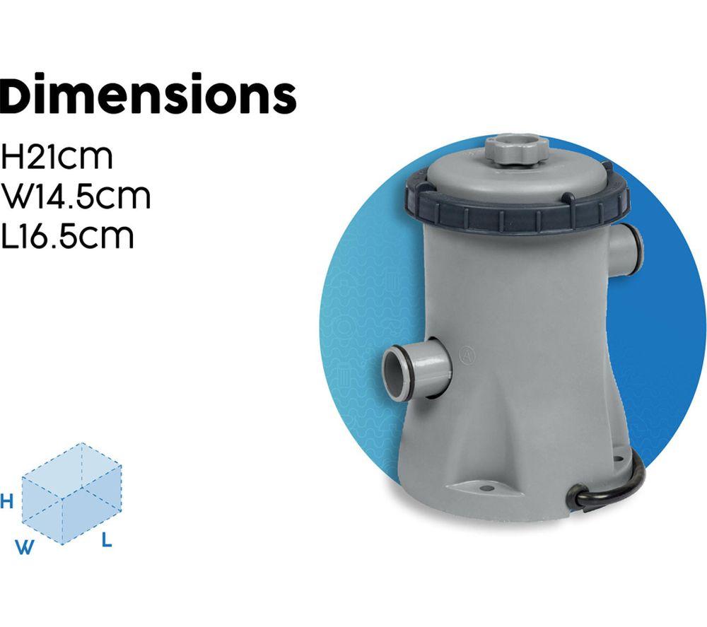 BESTWAY 330Gal Pool Filter Pump image number 4 of 8
