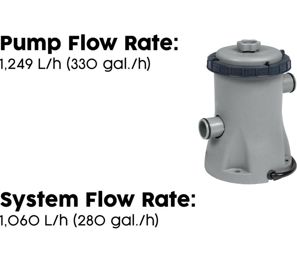 BESTWAY 330Gal Pool Filter Pump image number 5 of 8